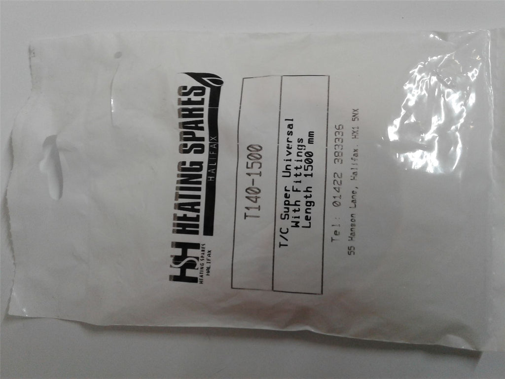 NEW HSH  UNIVERSAL GAS THERMOCOUPLE T140 - 1500MM LONG WITH THREADED