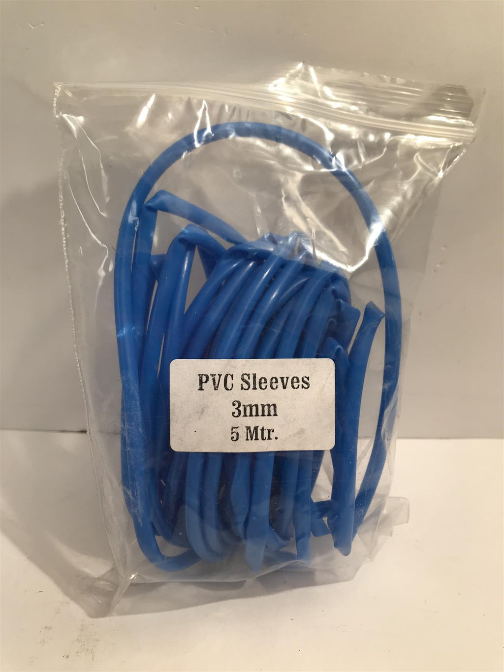 Blue PVC Sleeving 3mm x 5m
