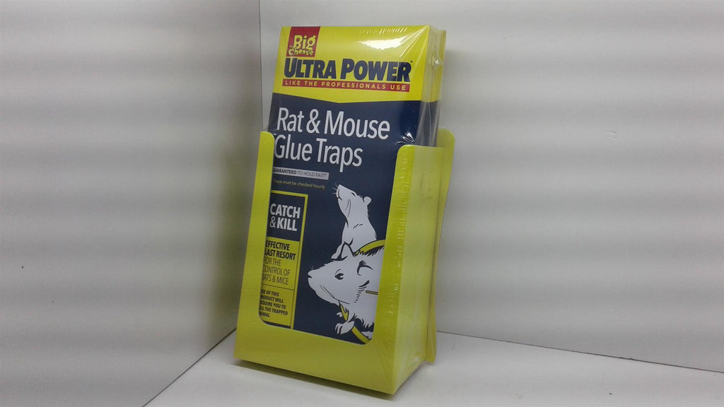 Mouse Mics Cockroach Rats Insects Sticky Glue Pads Mats (Large 12 Pack)