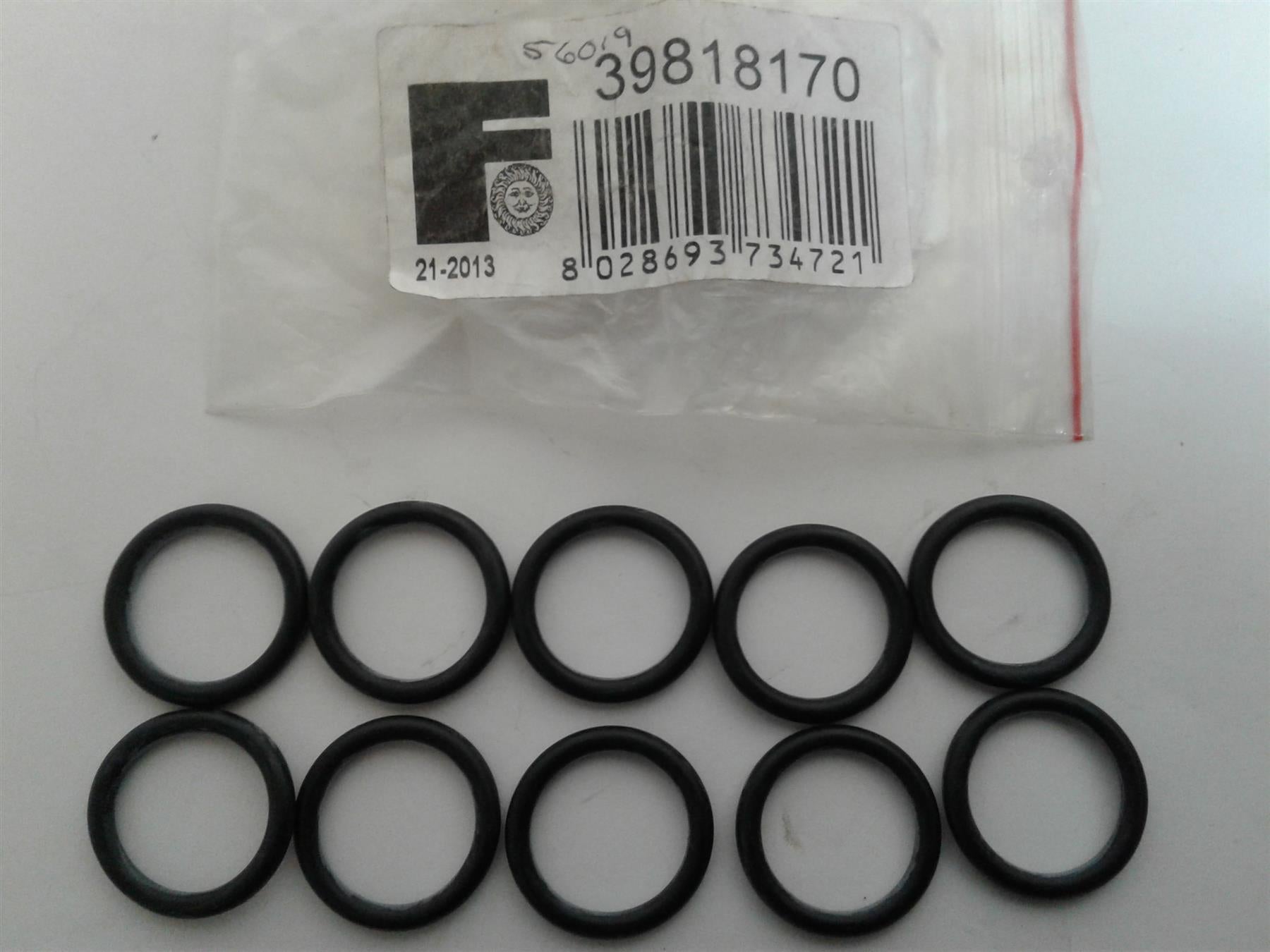 NEW FERROLI Optimax HE 18 OV & 18s Boiler O Ring 39818170 (10 PACK)