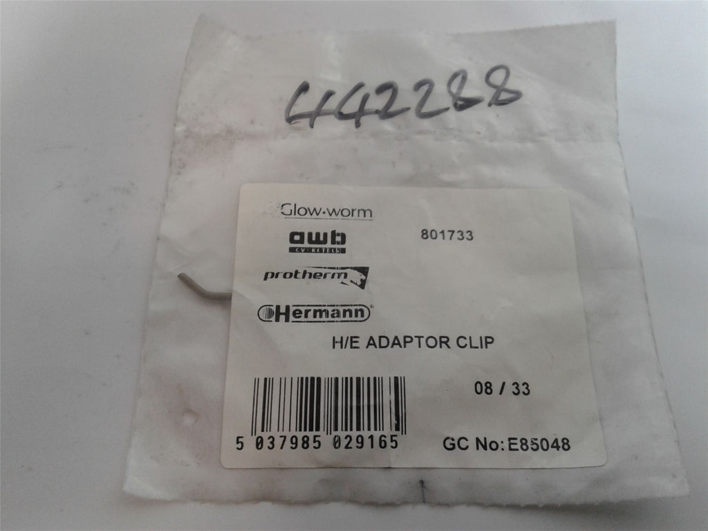 NEW GLOWWORM CXI/HXI ULTRACOM H/E ADAPTOR CLIP 801733