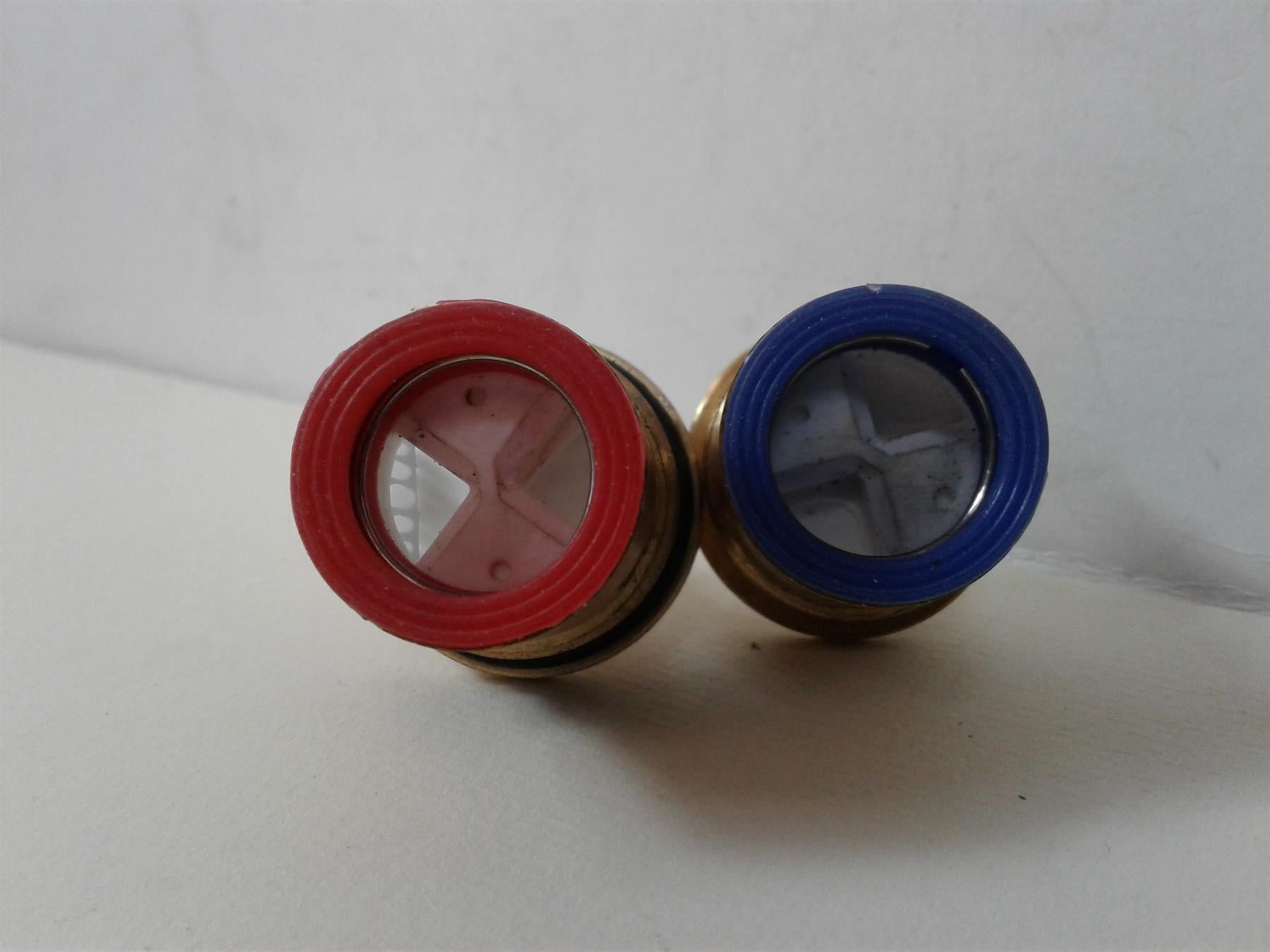 NEW BATH Brass 1/2" Tap Valve CARTRIDGE HOT COLD Quarter Turn