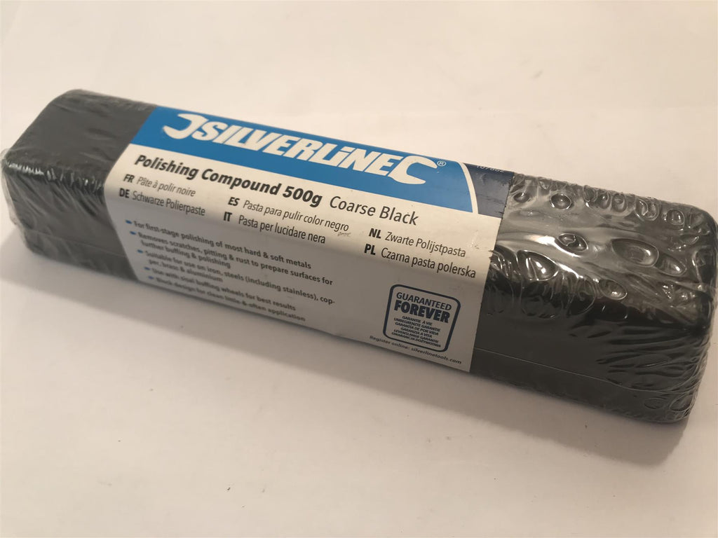 Silverline Coarse Black Polishing Compound 500g