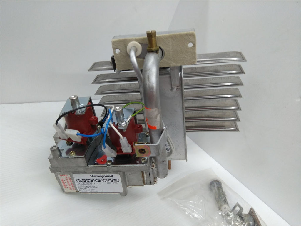 NEW POTTERTON HONEYWELL 7 BLADE BURNER AND GAS VALVE ARRANGEMENT 212176 8212176