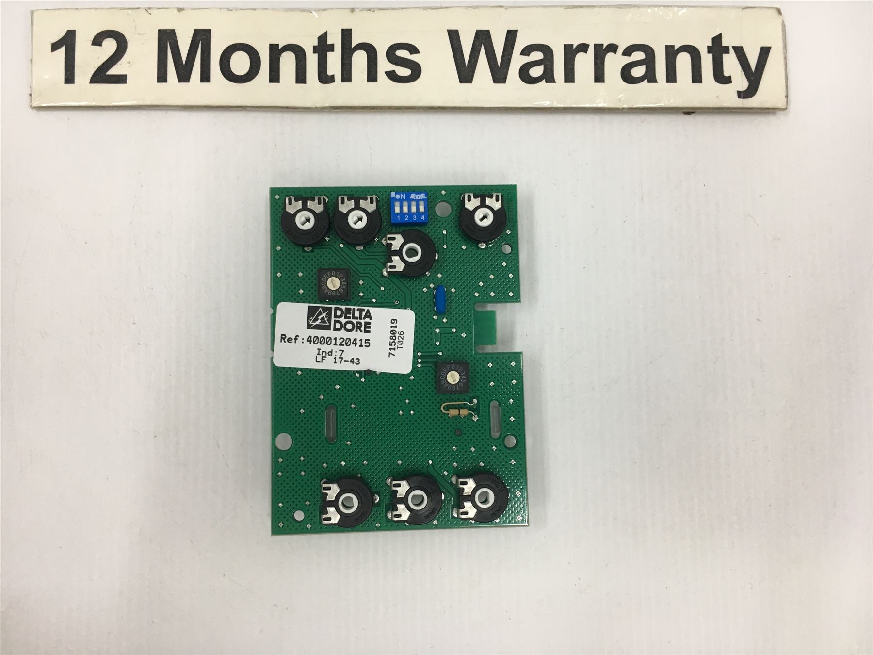 SAUNIER DUVAL USER INTERFACE DISPLAY 802260 4000120415 S1009000 12M WARRANTY