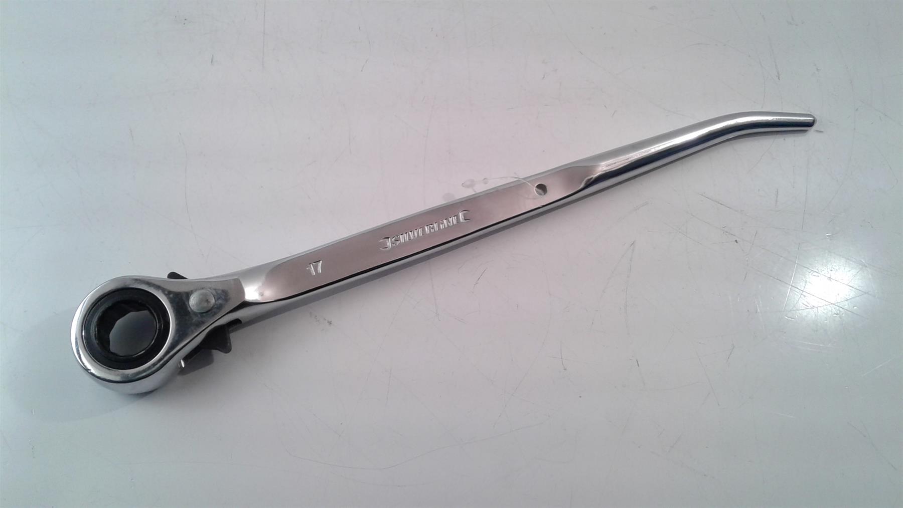 19mm 2 Way Scaffold Spanner Podger Bi Hex Ratchet