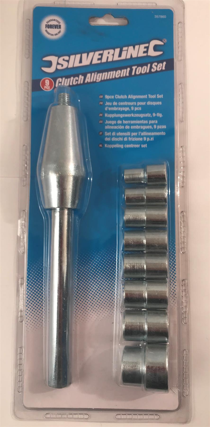 Silverline 9 piece Clutch Alignment Tool Set  357860