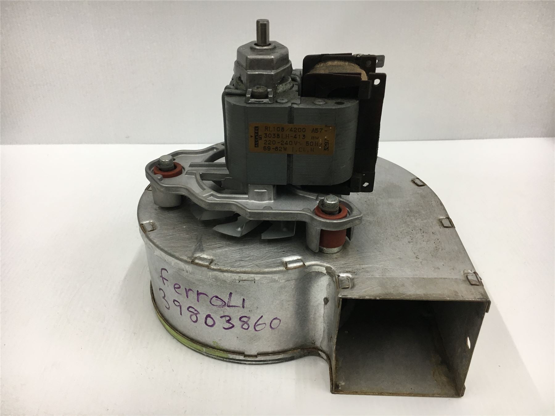 FERROLI OPTIMA 100 201 900 901 1000 1001 RL108/3400 FAN 39803860 803860