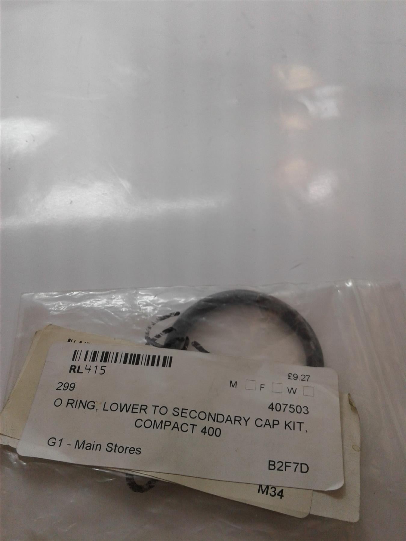 NEW ARISTON ORING SEAL 407503