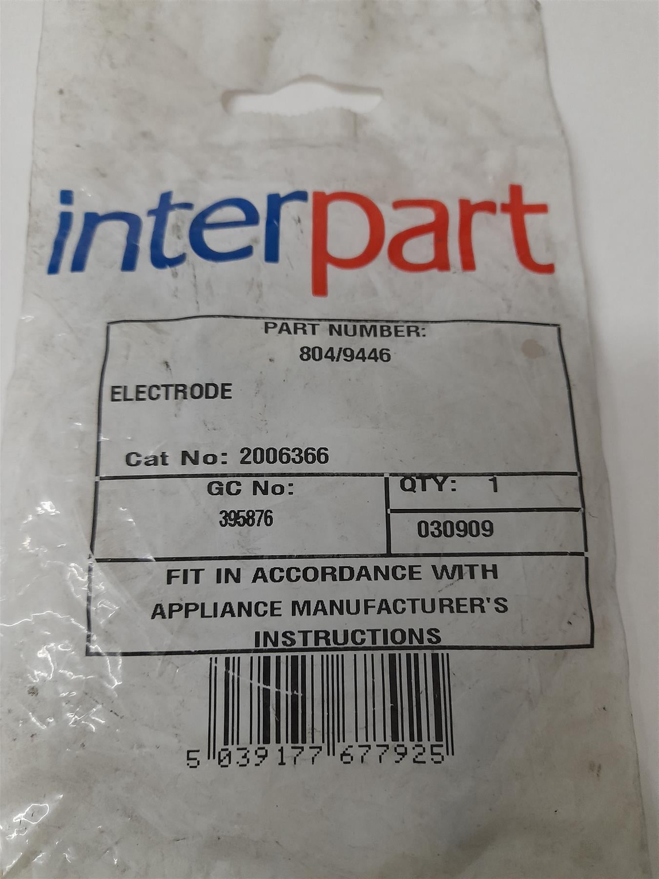 Potterton Myson & Main 804/9446 Electrode