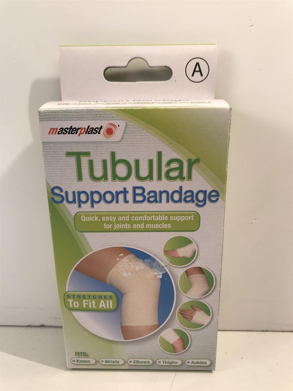 Tubular Support Bandage for muscles and joints Size A to fit 12.5-14.5cm Small