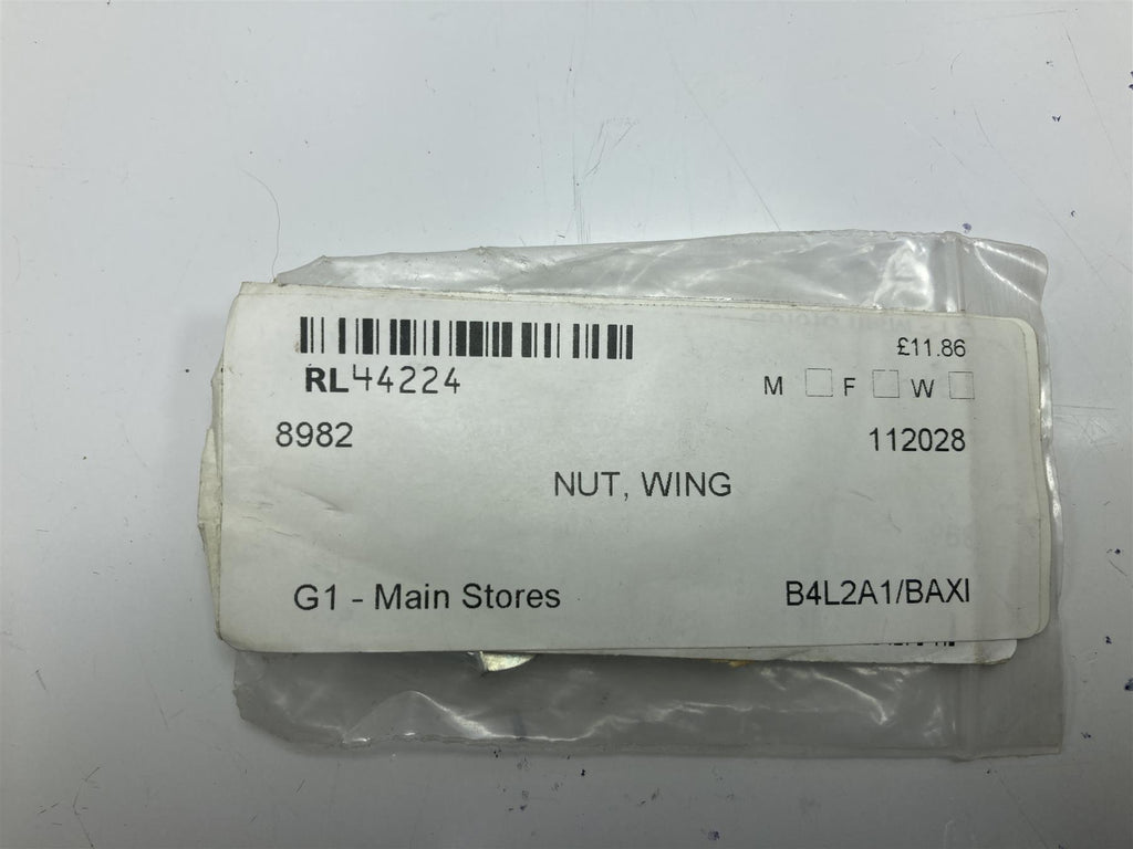 Baxi 112028 Nut, Wing