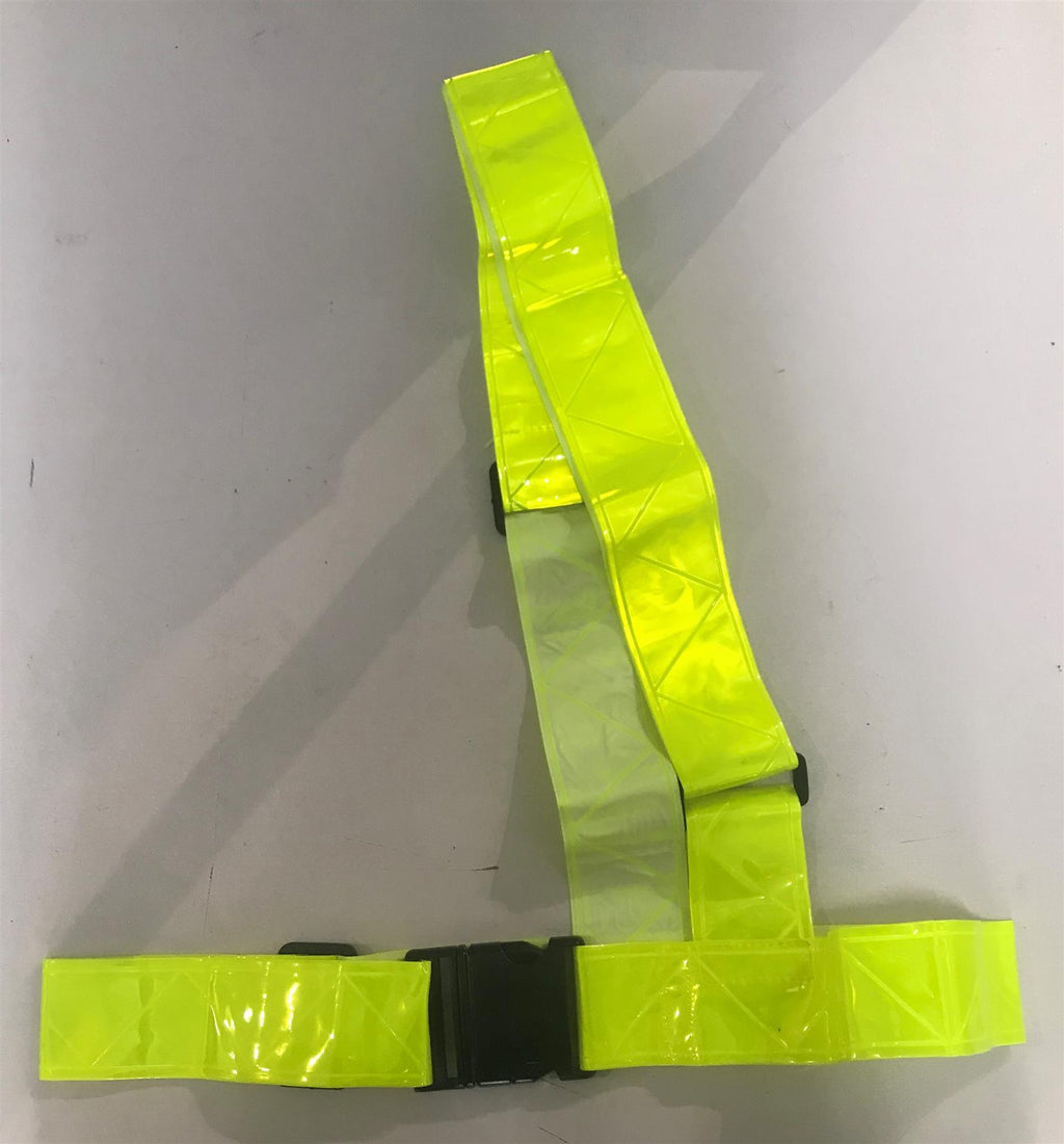 High Viz Reflective Safety Sash Belt