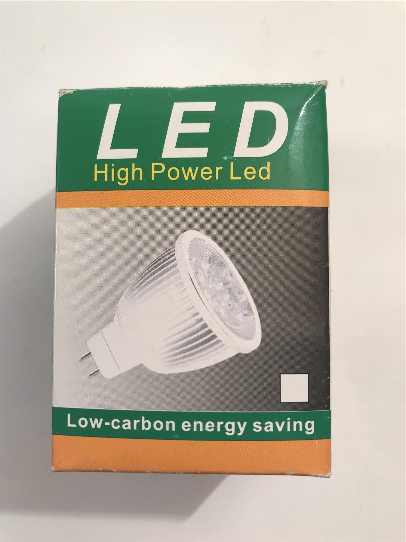 GU10 Warm White 3W LED Energy Saving Bulb