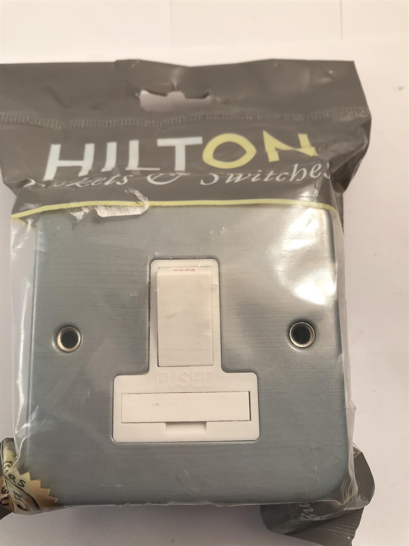 Hilton 13A Fused DP Switch Metal Clad  BS1363
