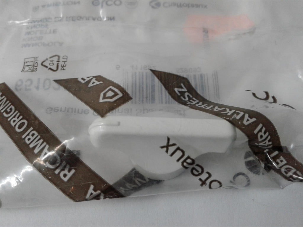 NEW Ariston ACO 27/32 MFFI & RFFI Knob 65102222 (DIAL) WHITE