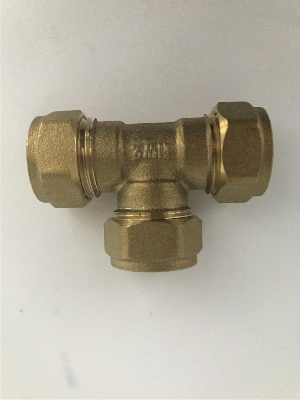 Navigator Brass 15mm Equal Tee Compression