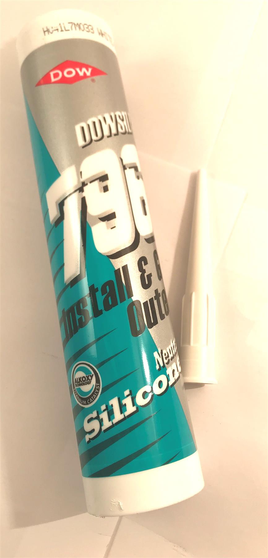 New Dowsil 796 PVCU Sealant White 310ml