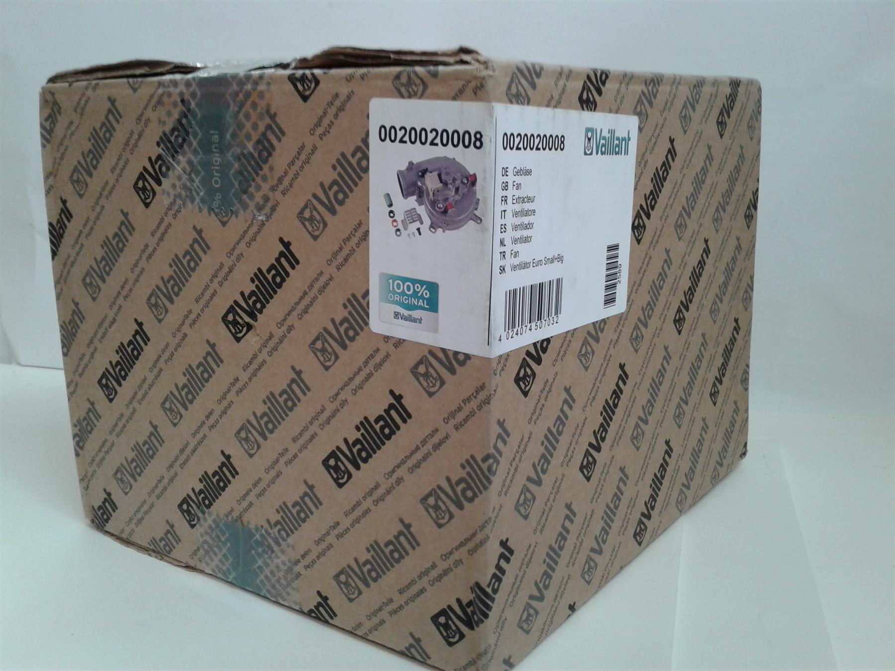 New Vaillant - Fan Assembly - : 0020020008