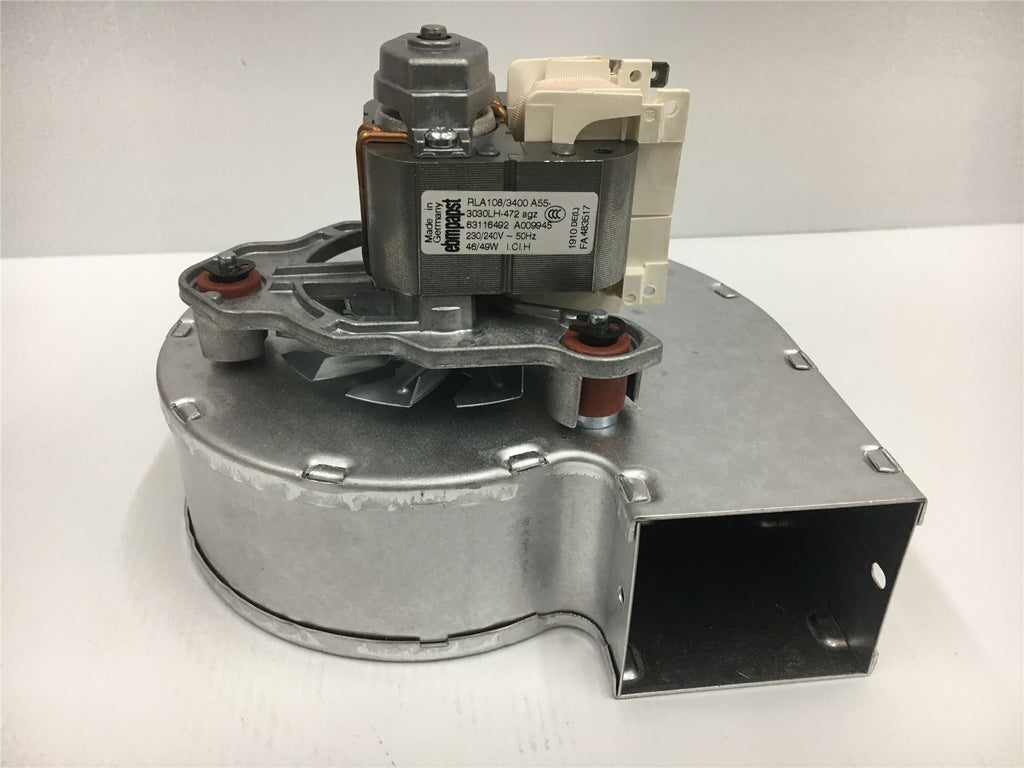 NEW Vokera maxin 28e fan RLA108/3400 5911