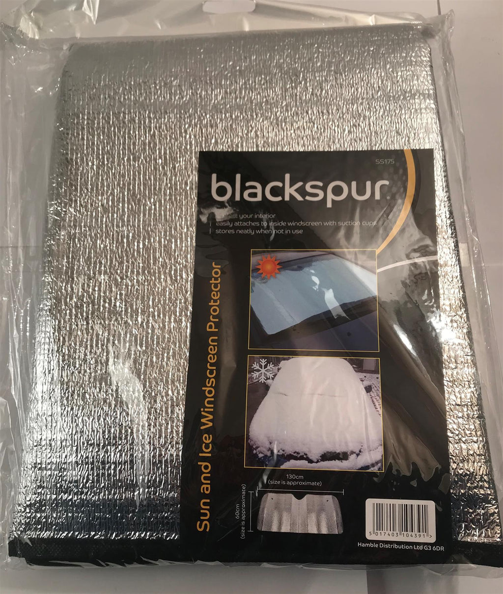 Blackspur Sun and Ice Windscreen Protector  SS175