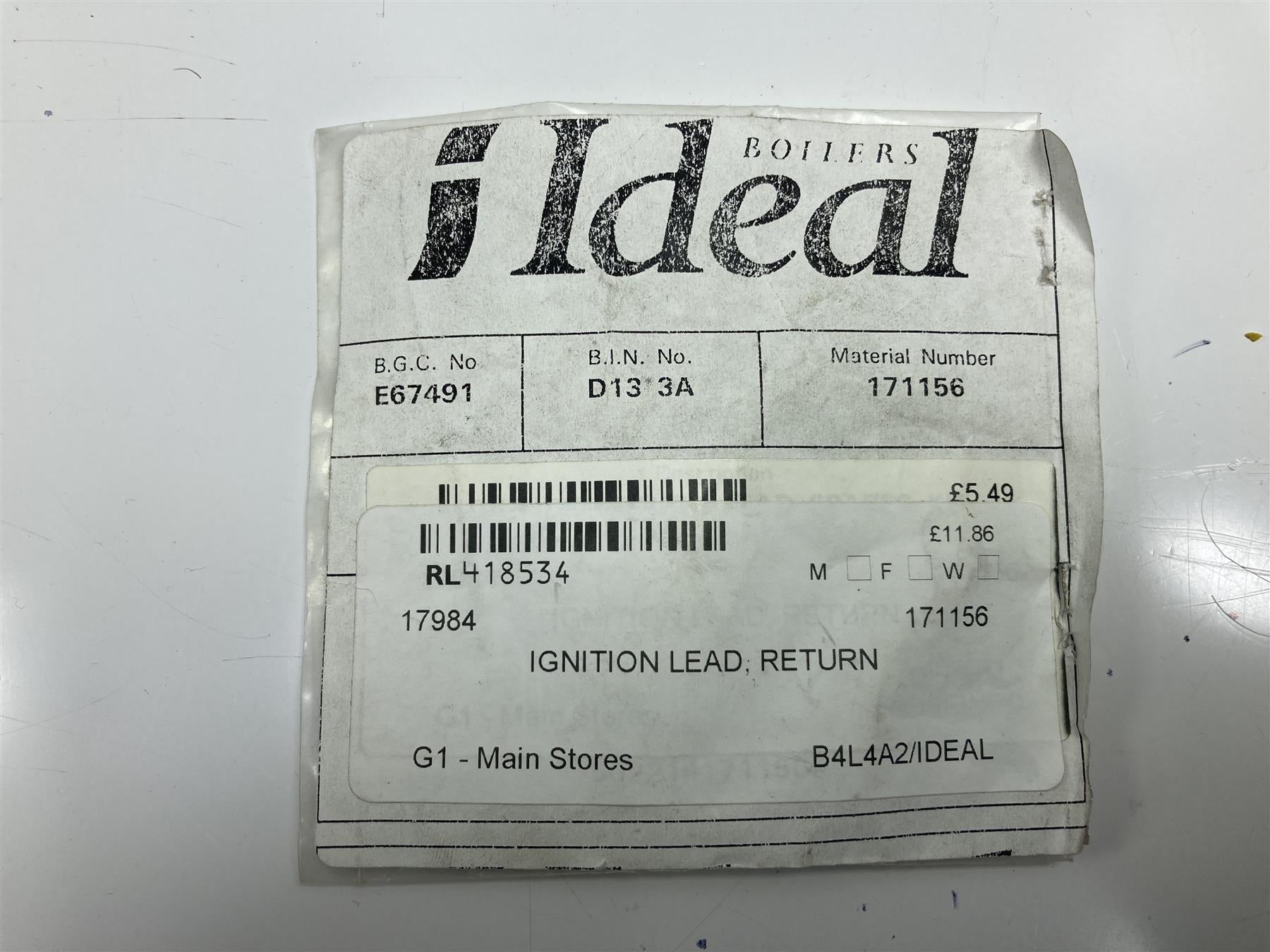 171156 RETURN IGN LEAD RESPONSE80 - MJT Controls