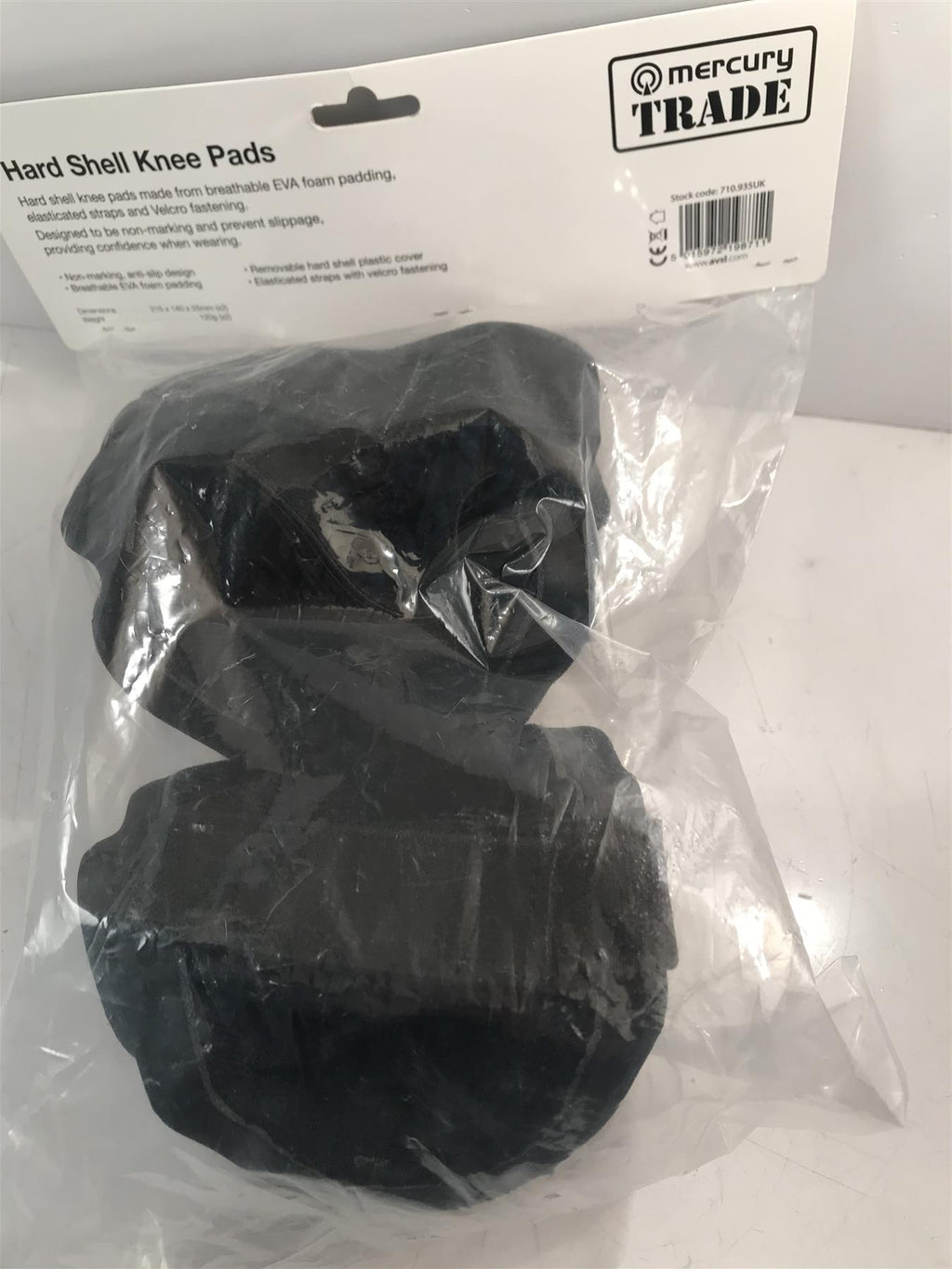 Mercury Trade Hard Shell Knee Pads 710.935UK