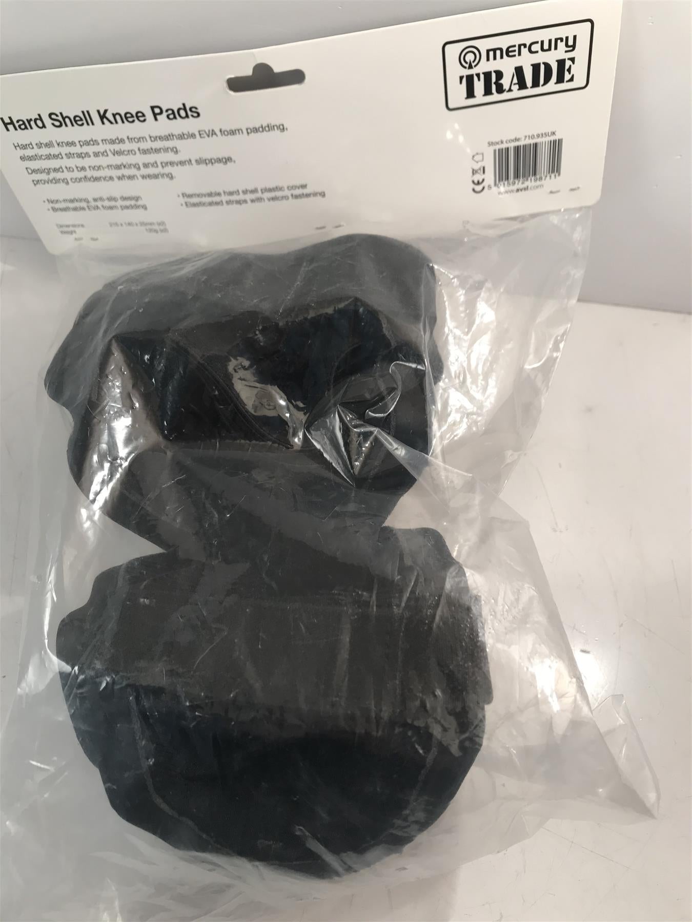 Mercury Trade Hard Shell Knee Pads 710.935UK