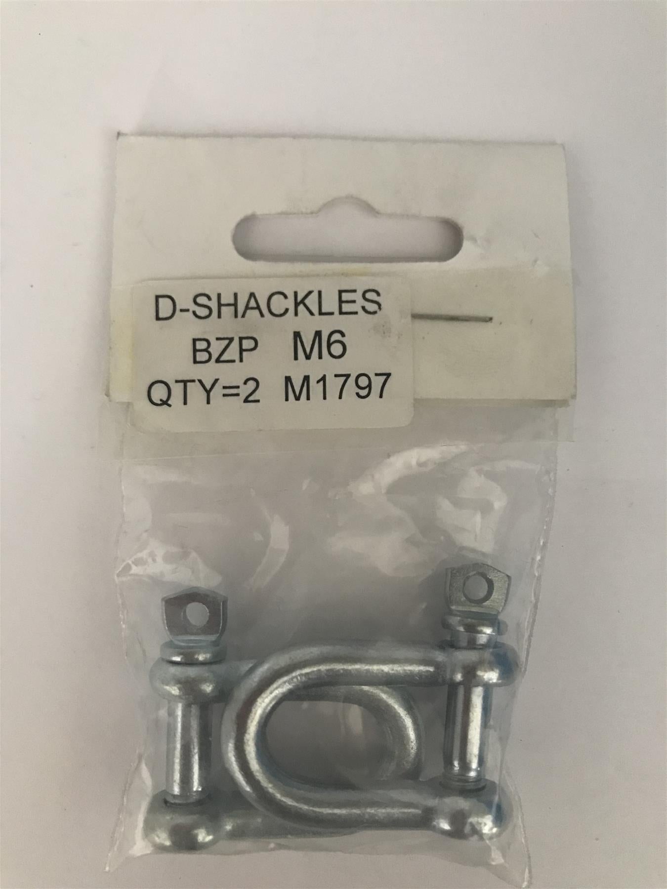 D Shackles BSP M6 (2 Pk)  M1797