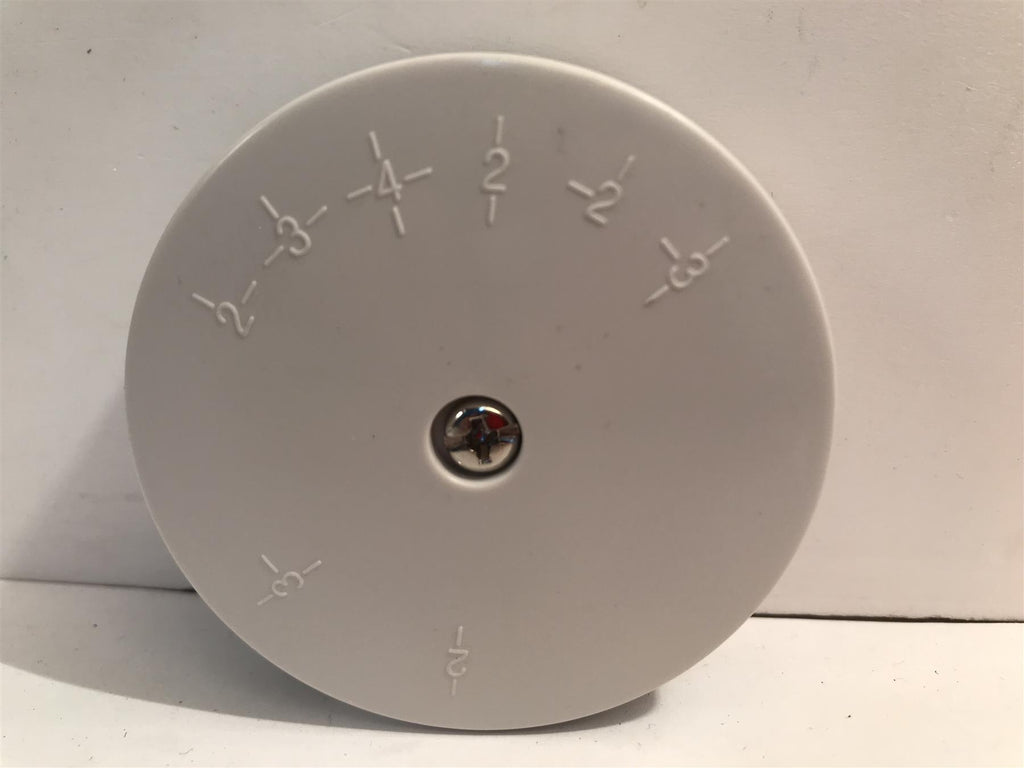 Selectric LGK825 Round Junction Box White 4 Terminal - 5 Amp