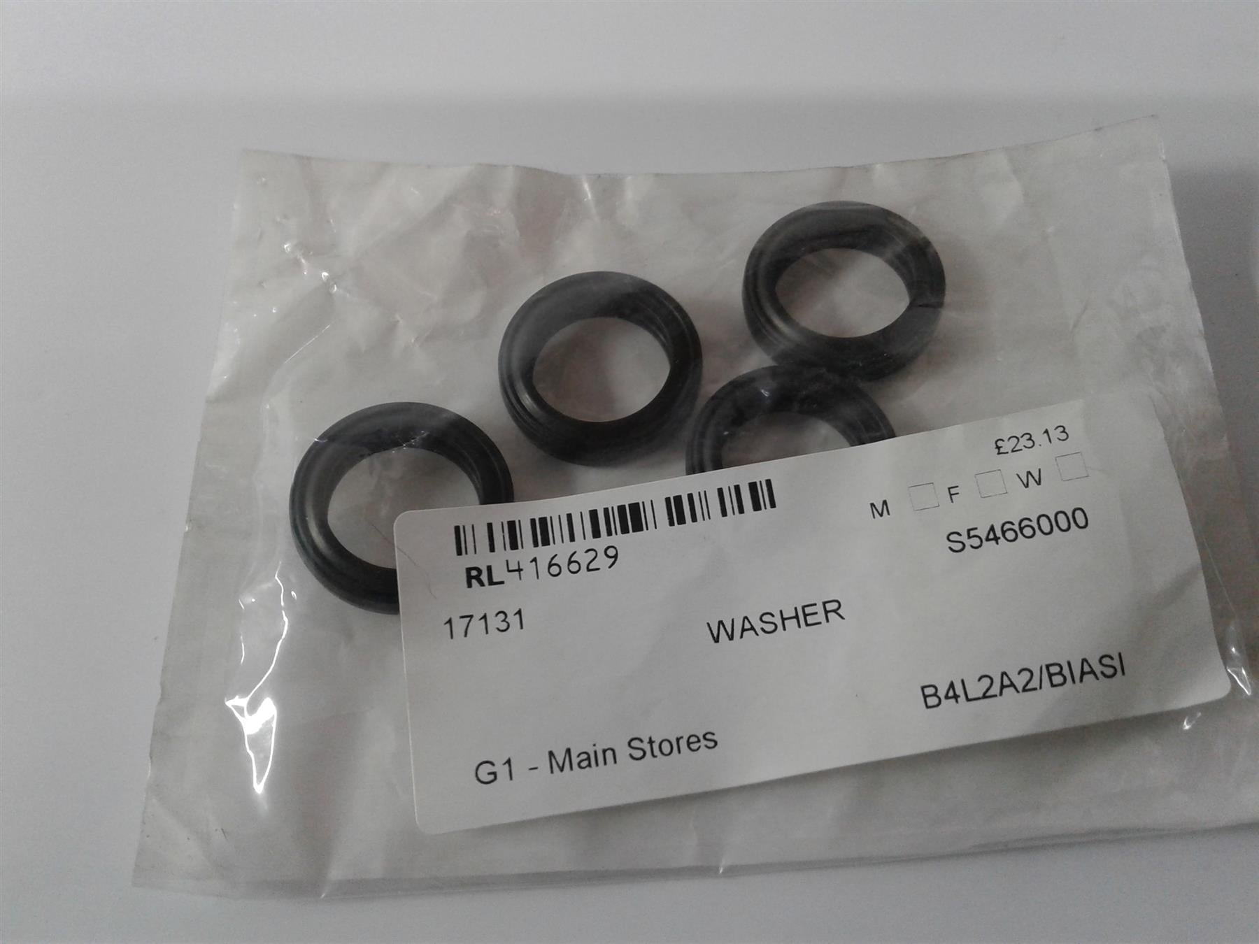 NEW BIASI ISO FAST DHW HEAT EXCHANGER ORING X4 S5466000