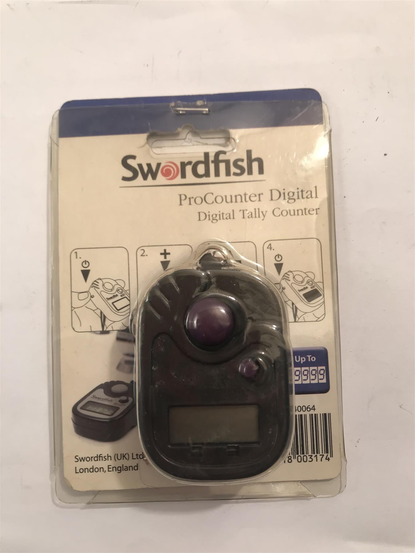 Swordfish ProCounter Digital Digital Tally Counter  40064