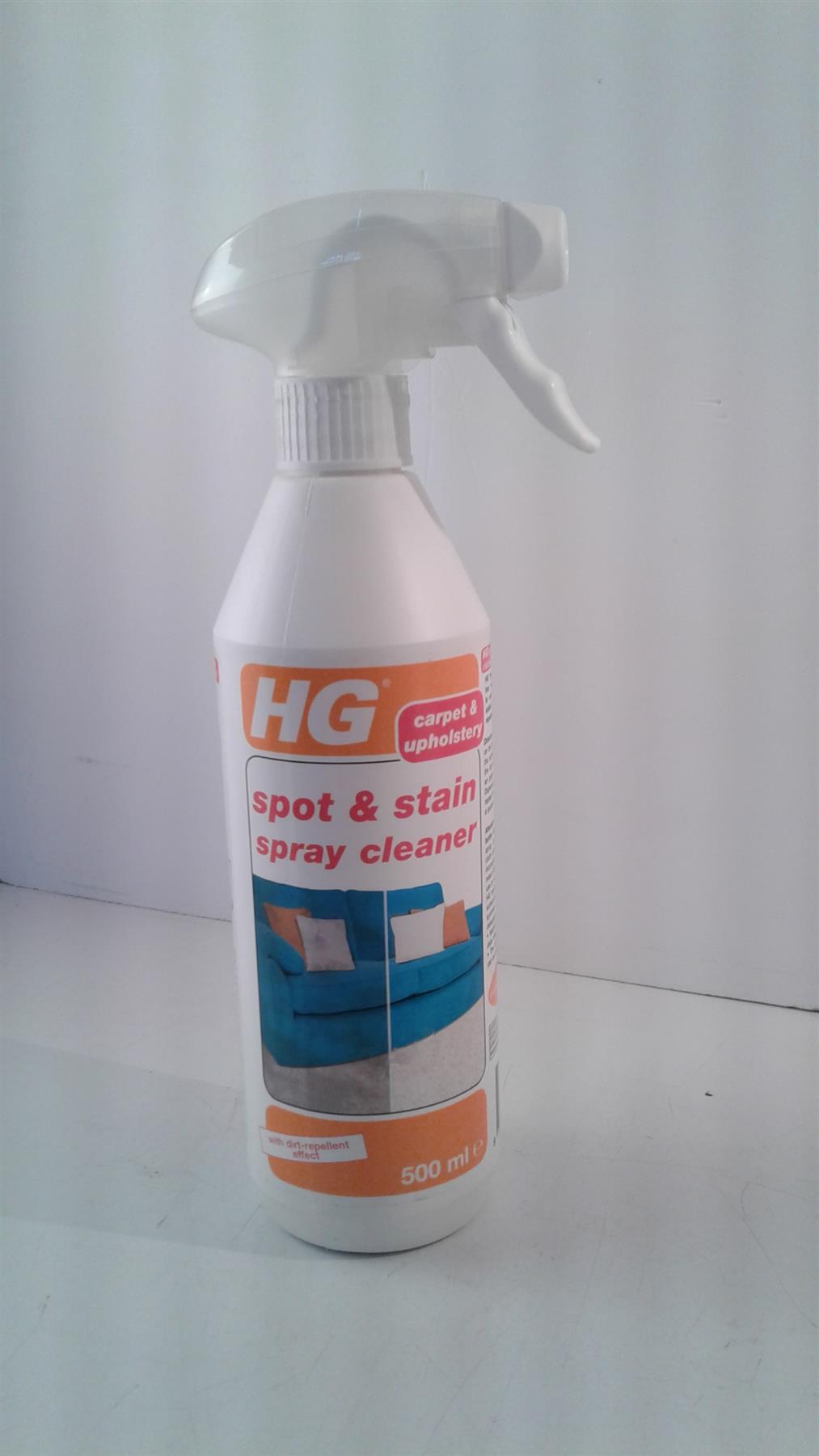 HG Spot & Stain Spray Cleaner 500ml with dirt-repellent effect
