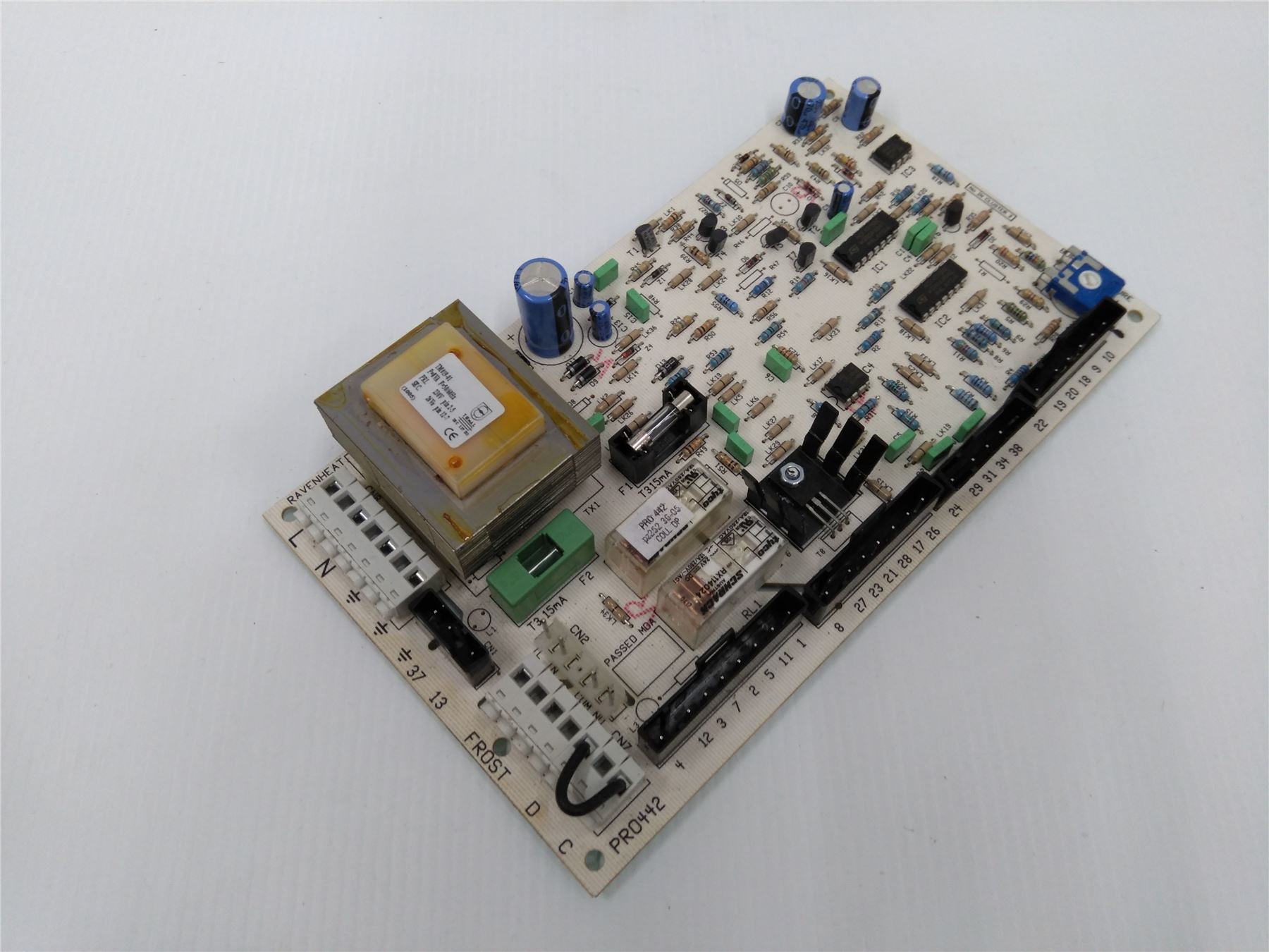NEW RAVENHEAT 0012CIR03010/0 PRINTED CONTROL BOARD RSF20/20 RANGE