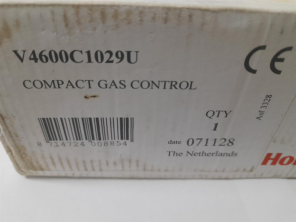 Honeywell V4600C1029U Compact Gas Control Valve Grey Button
