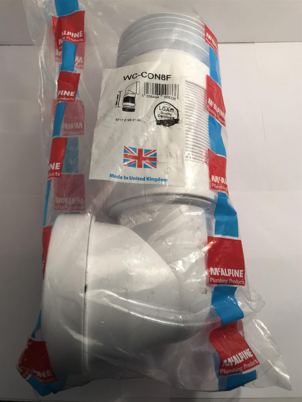 McAlpine WC-CON8F 90° Flexible WC Connector