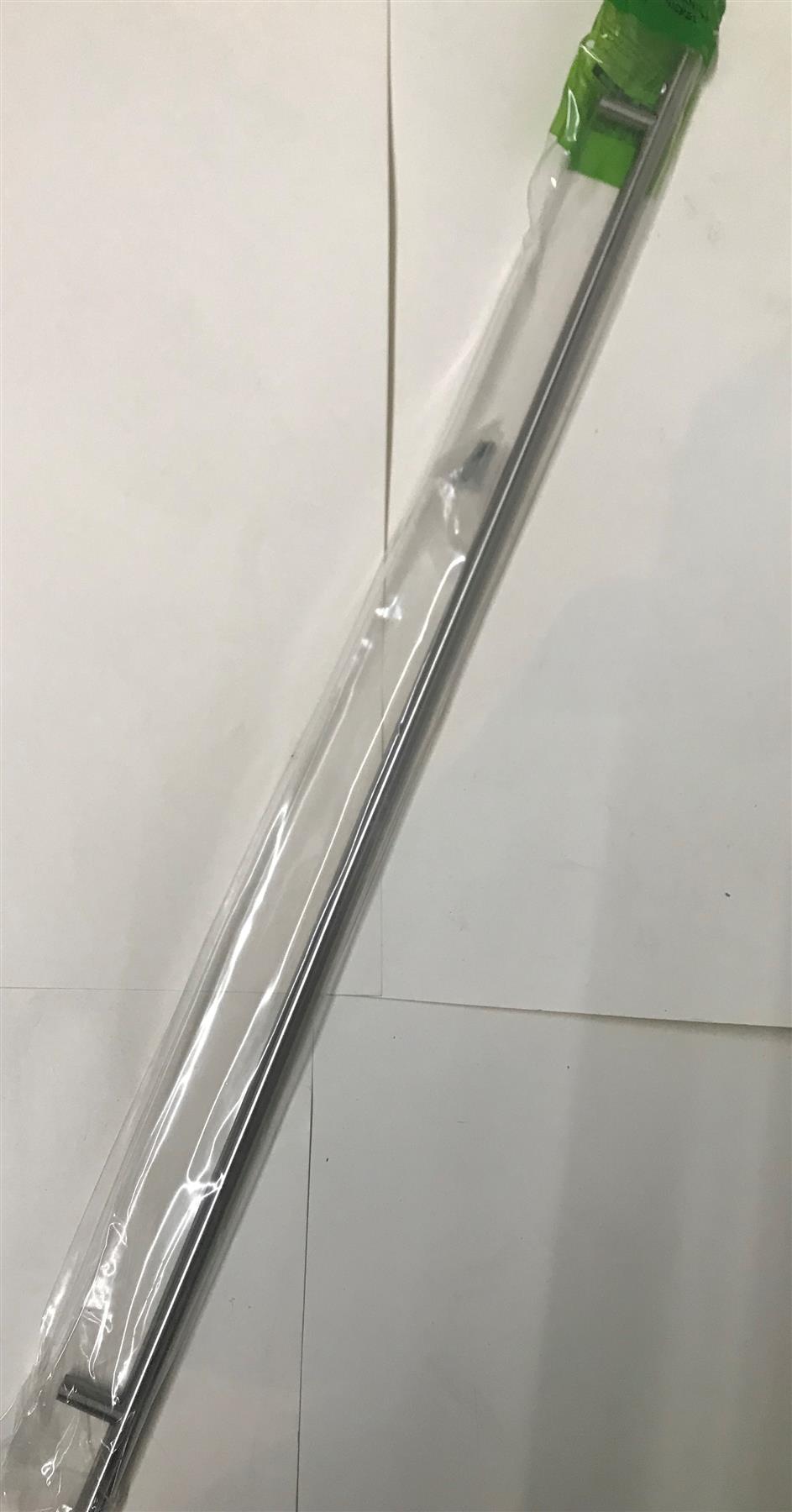 Super Rod Handle for Cupboards - Brushed Nickle 608mm SP4967