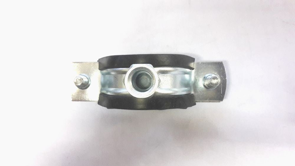 NEW RUBBER LINED STEEL VIBRATION PIPE CLAMP / MUNSEN RINGS 31-35mm 1" PACK OF 34