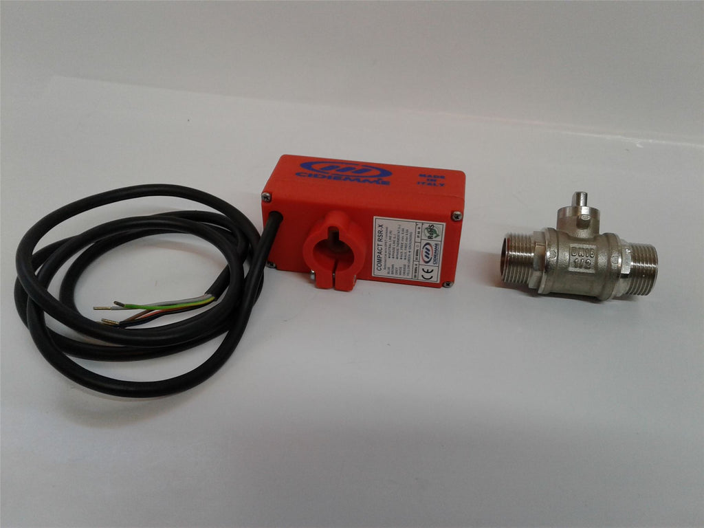 NEW MOTRSF-X SERVOMOTOR Reversible for 1/2- way ball valves with SPST control