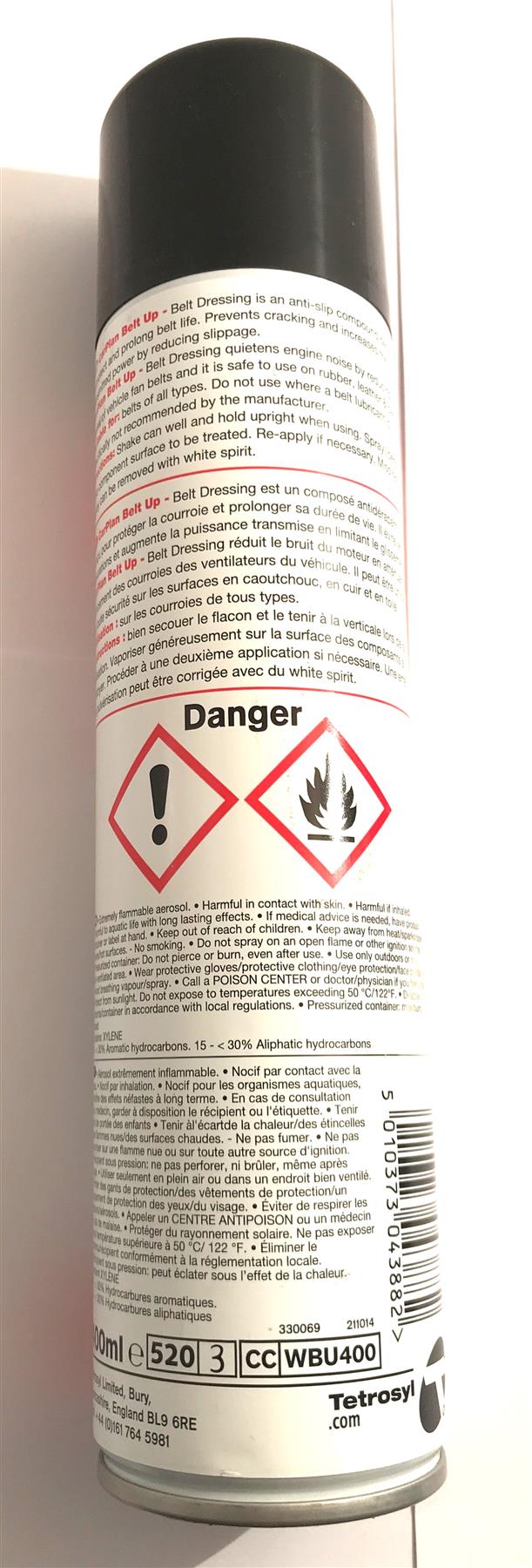 Carplan Belt Up Belt Dressing 400ML