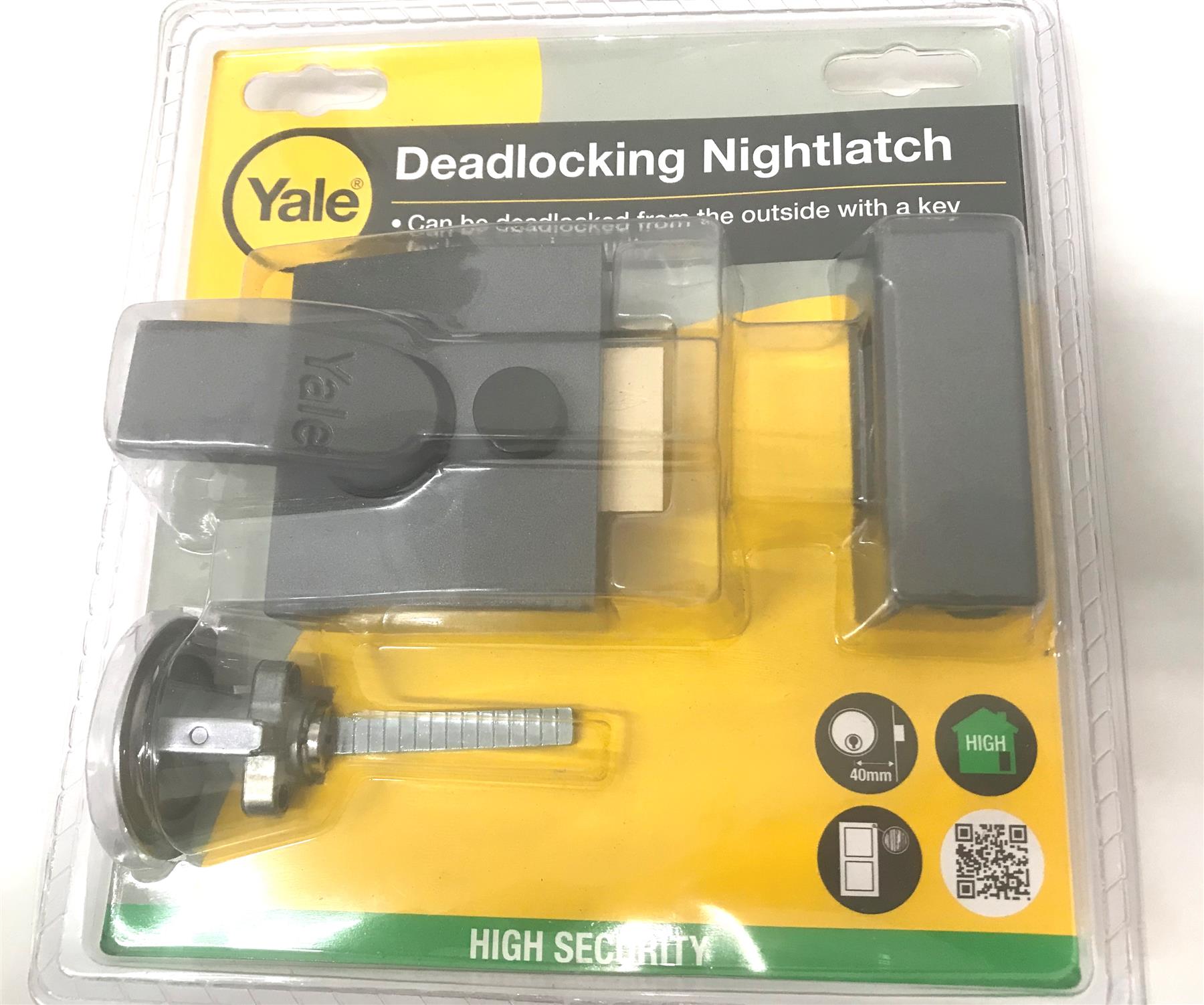 YALE YALP85DMGSC P-85-DMG-SC-40-Deadlocking Nightlatch Finish
