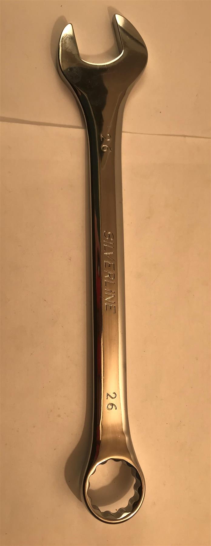 Silverline Chrome Vanadium Combination Spanner 26mm  LS26