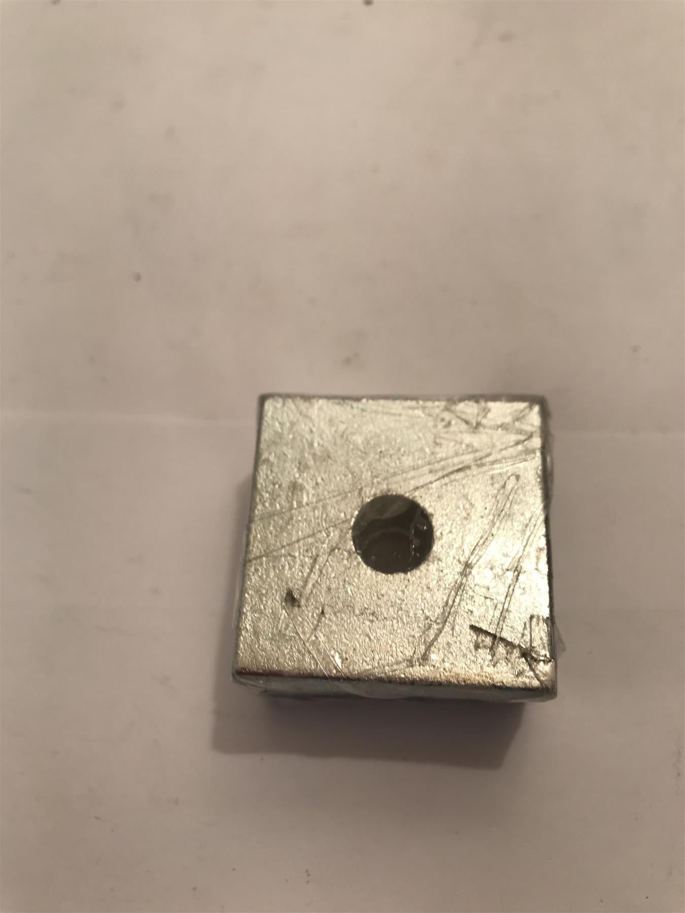 M8 Heavy Duty Zinc Square Plate Washer 5mm - 40mm x 40mm (5 Pack)