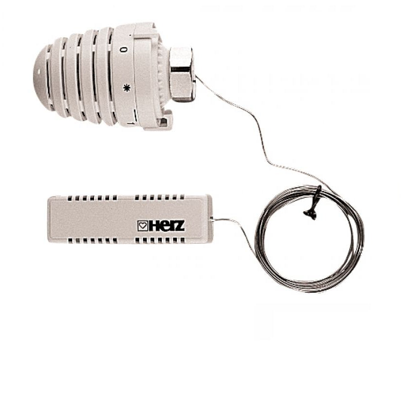 NEW Herz Thermostatic Radiator Valve Set 200MM 1946006