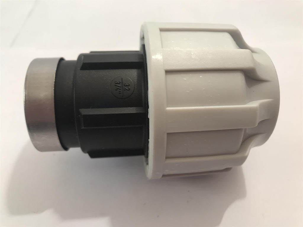 MDPE Female Adaptor 32mm x 3/4"