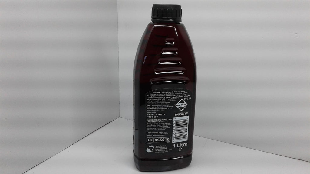 Carlube 2-Stroke Semi Synthetic Motorcycle Oil  1Ltr