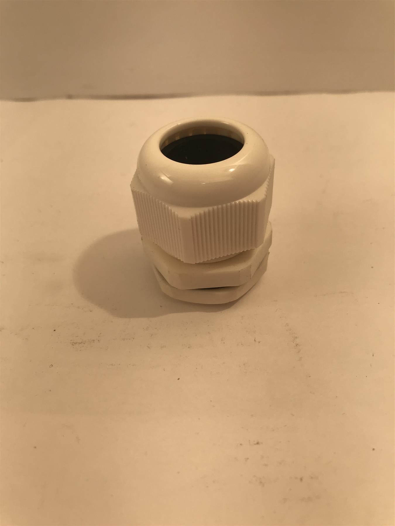 25mm Cable Compression Gland M25 Waterproof IP68  White NG25W