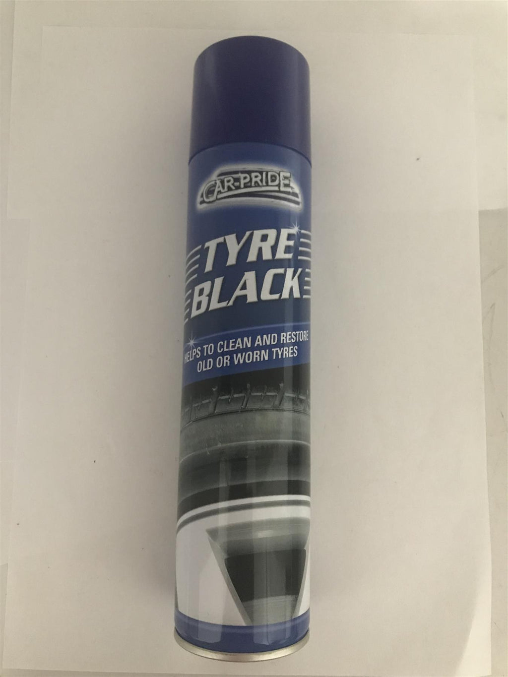 Car Pride Tyre Cleaner/Restorer Black Spray 250ml 00428A