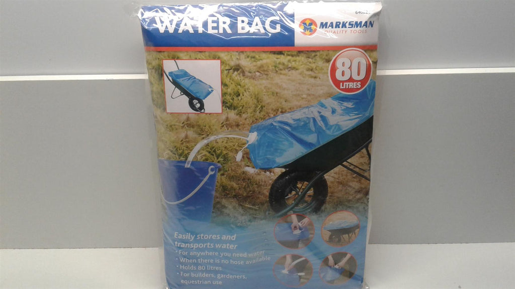 Marksman Large 80L Water Carrier Bag Builders Transporter Wheelbarrow Bag Store