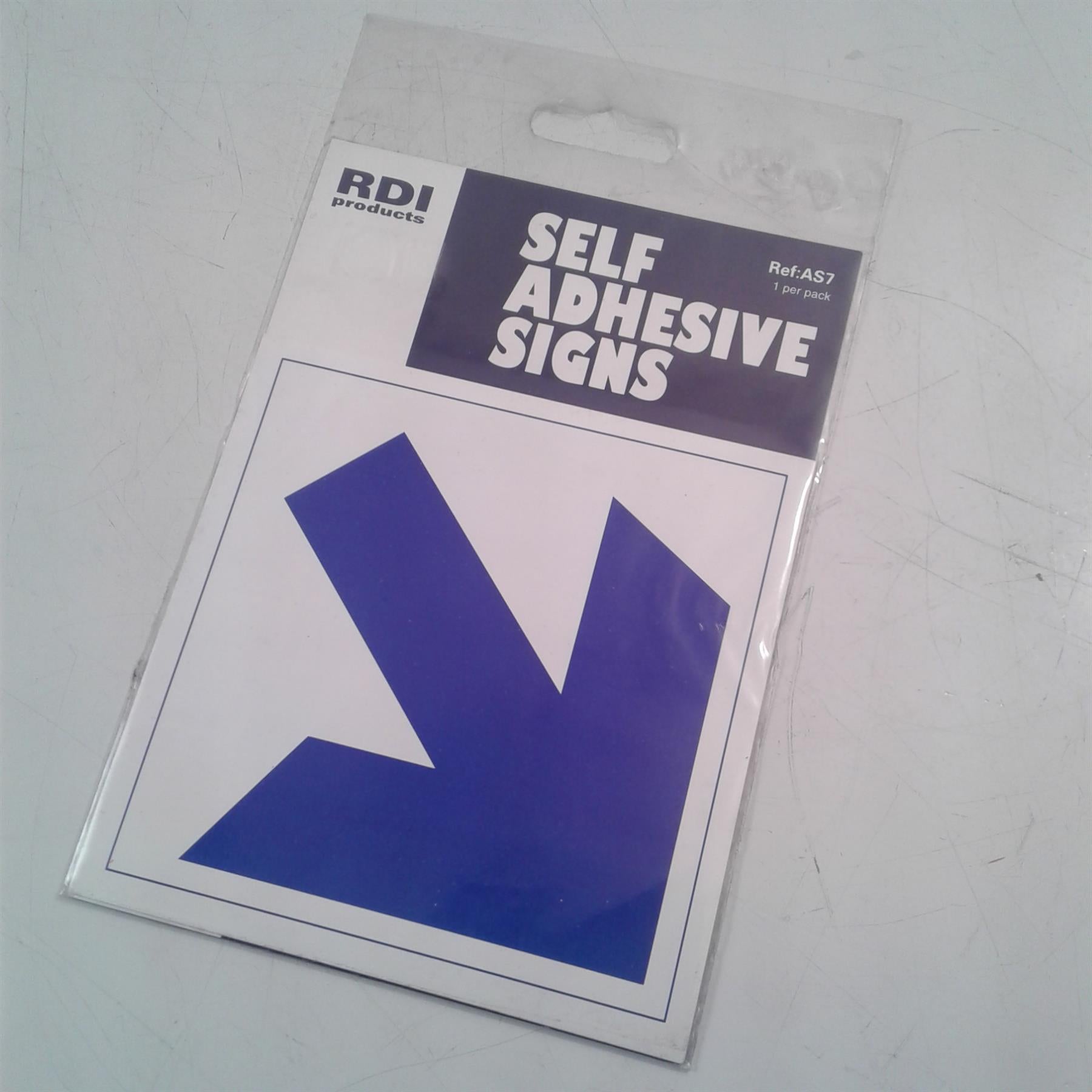 Keep Right Self Adhesive Sign